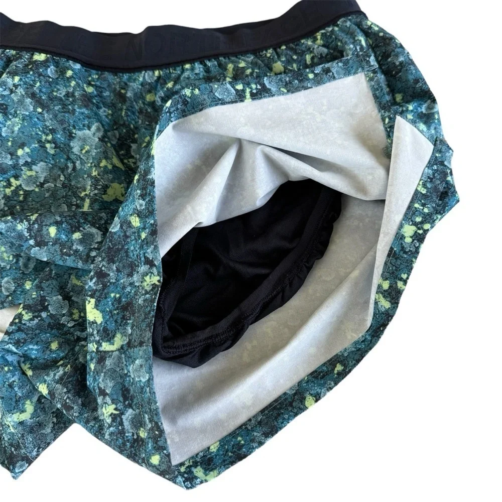 The North Face Shorts Blue Granite Athletic Water Swim Womens size S